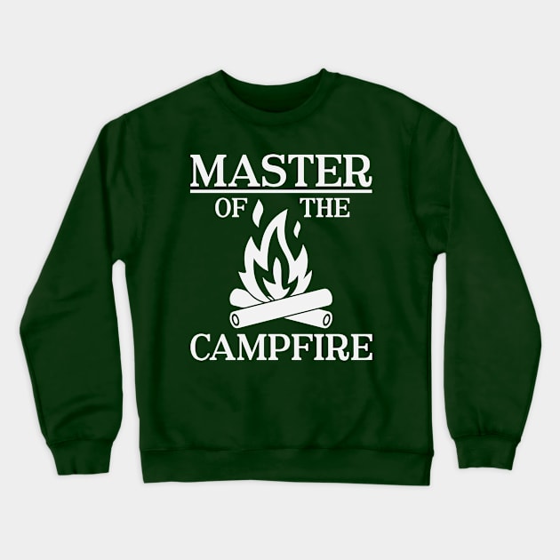 Master Of The Campfire Crewneck Sweatshirt by Usea Studio